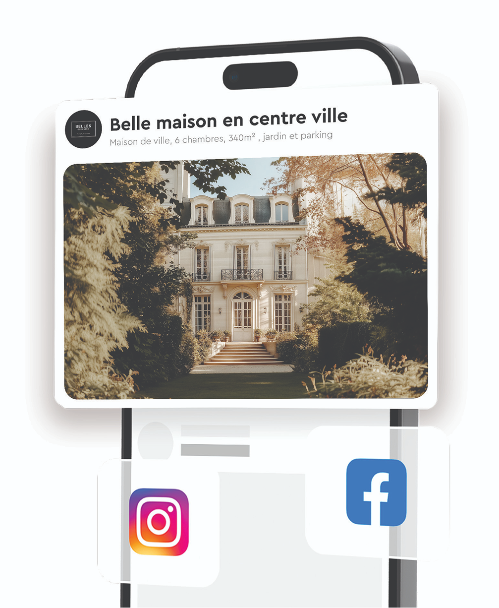 Aperçu Boost Social Immo sur mobile